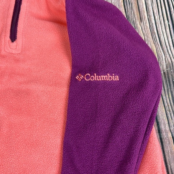 Columbia Fleece 3/4 Zip- XS - Picture 4 of 9